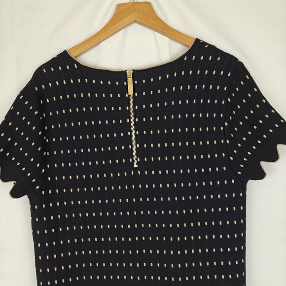 Ted Baker Maciiey Mini Knit Dress Metallic Detail Size 3 Ted 8-10 US - Picture 11 of 13